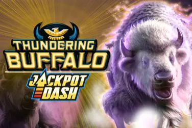 Арт слота Thundering Buffalo Jackpot Dash